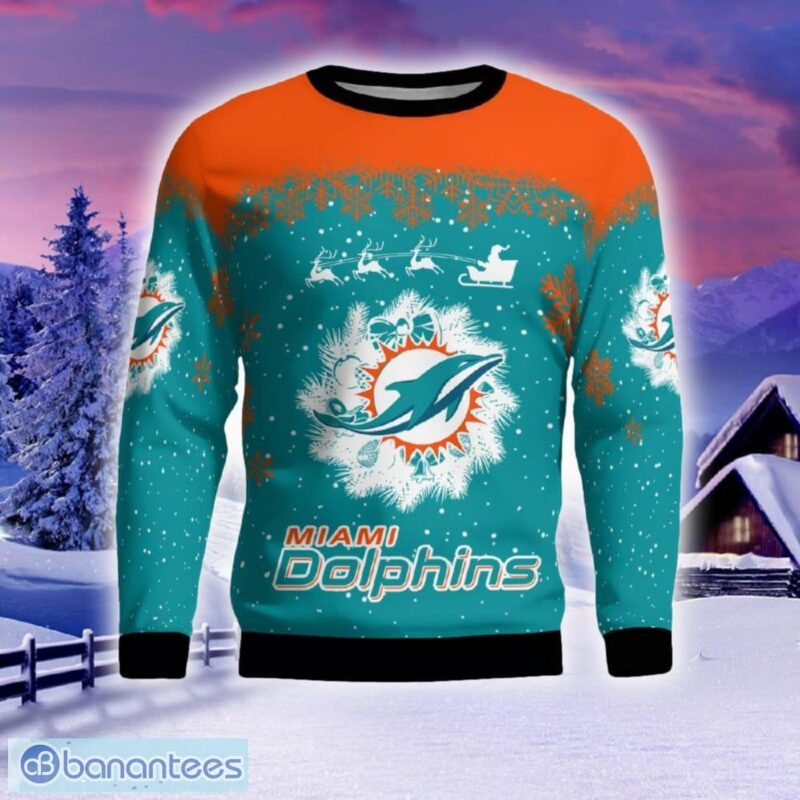 Miami Dolphins Winter is Coming Ugly Sweater For Christmas
