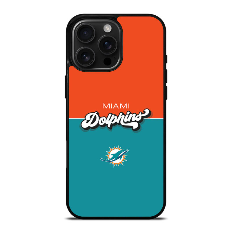 MIAMI DOPHINS NEW LOGO iPhone 16 Pro Max Case Cover