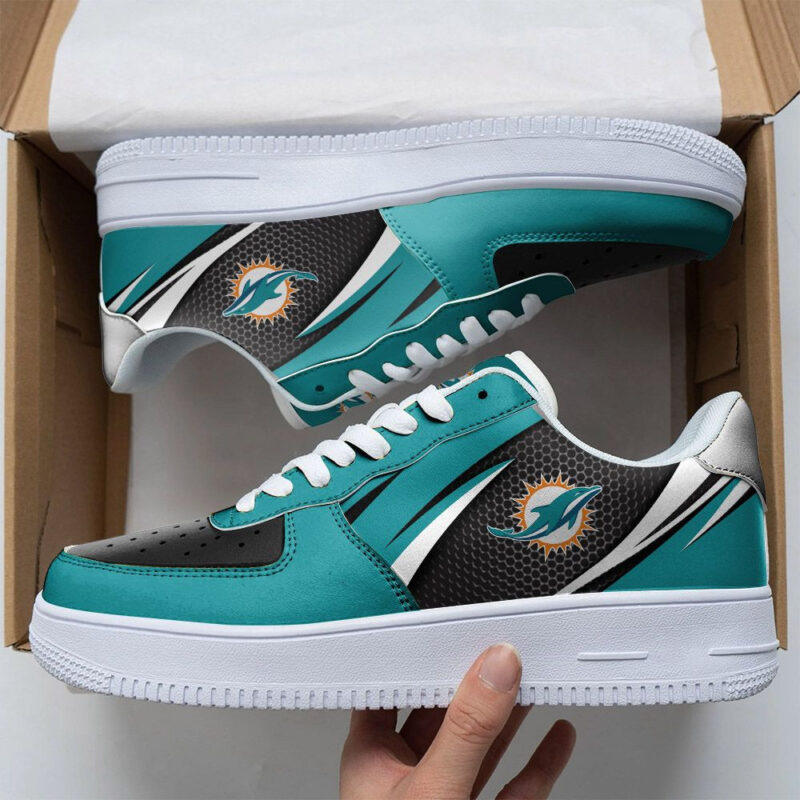 NFL Miami Dolphins Air Force 1 Sneakers APAF62610026