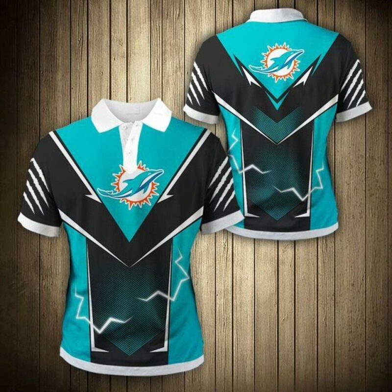 NFL Miami Dolphins Polo Shirt V8