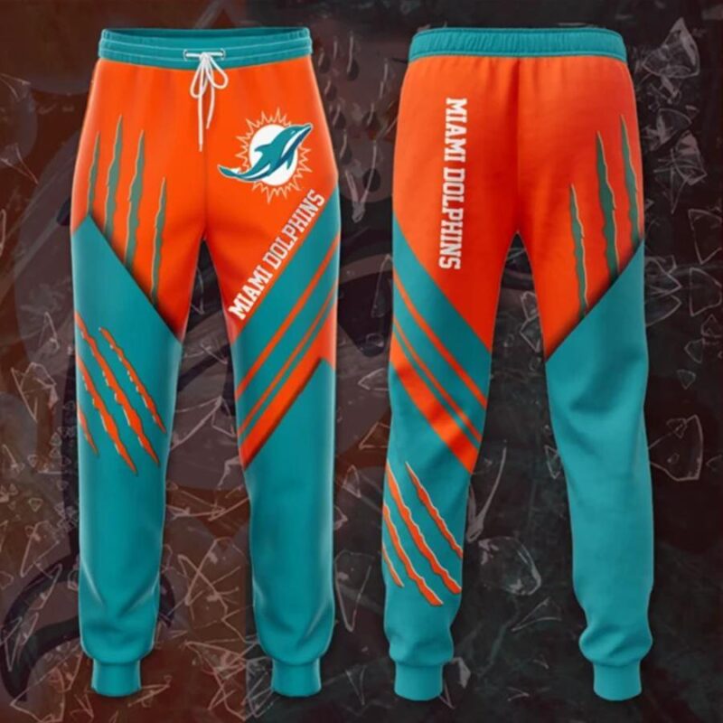 NFL Miami Dolphins Sweatpant 3D Printed Pocket