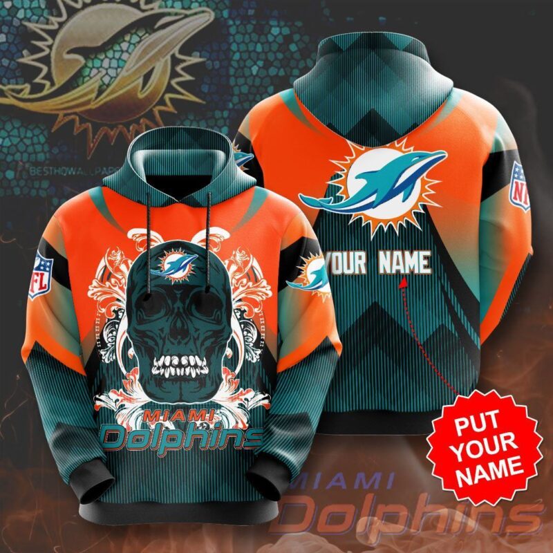 Personalized Miami Dolphins Custom Hoodie 3D