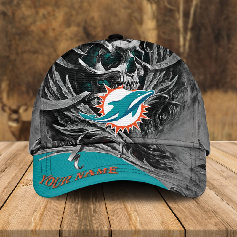 Sportswearmerch Miami Dolphins NFL 3D Classic Cap Personalized Gift For Fans - Sportswearmerch