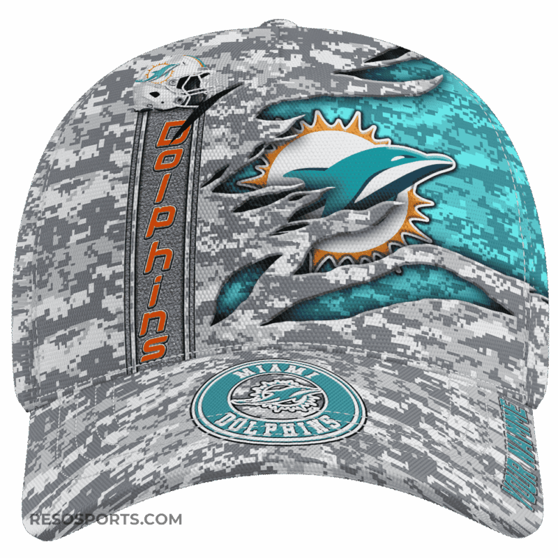 Sportswearmerch Miami Dolphins NFL Cap For Fans - Sportswearmerch
