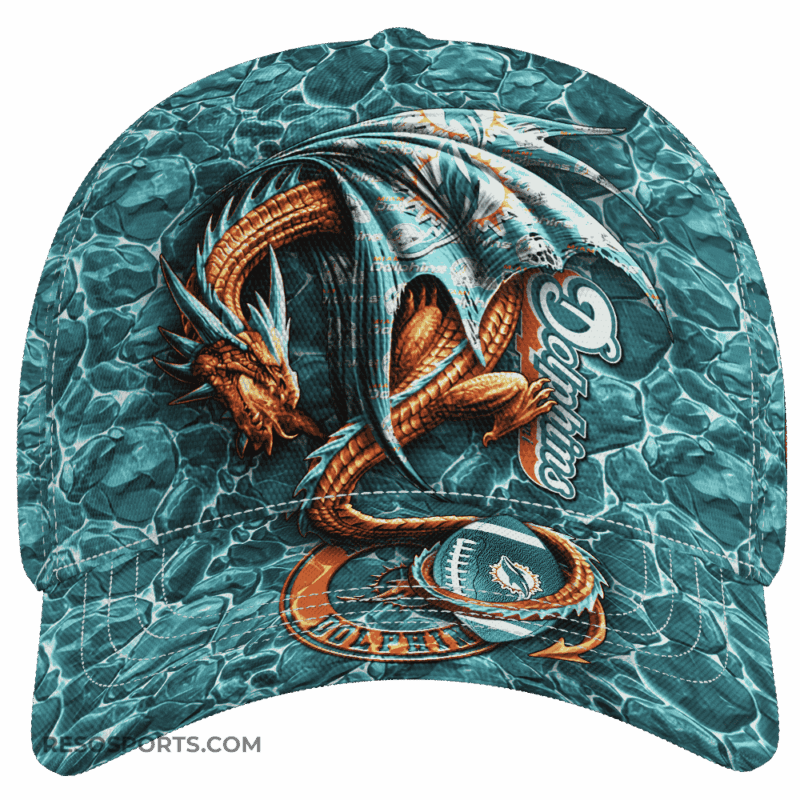 Sportswearmerch Miami Dolphins NFL Cap For Fans - Sportswearmerch
