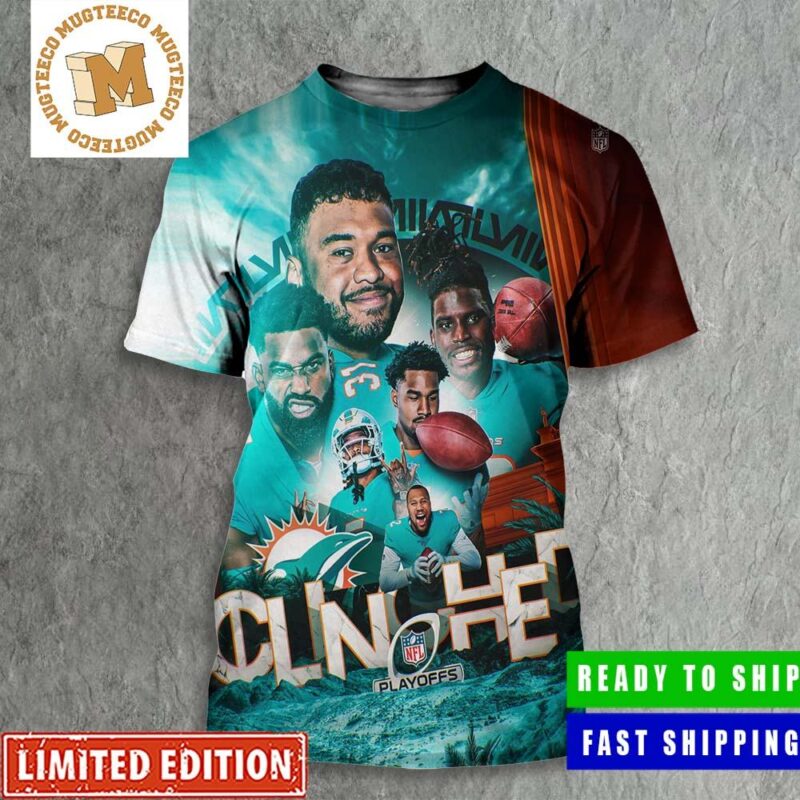 Superb Congrats The Miami Dolphins Are Going Back To The NFL Playoffs Poster All Over Print Shirt On Promotion