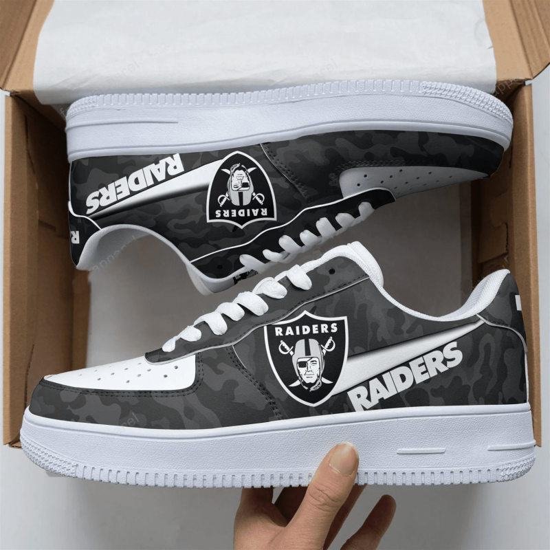 Air Force 1 Shoes Las Vegas Raiders Team Air Sneakers 59RB-NAF