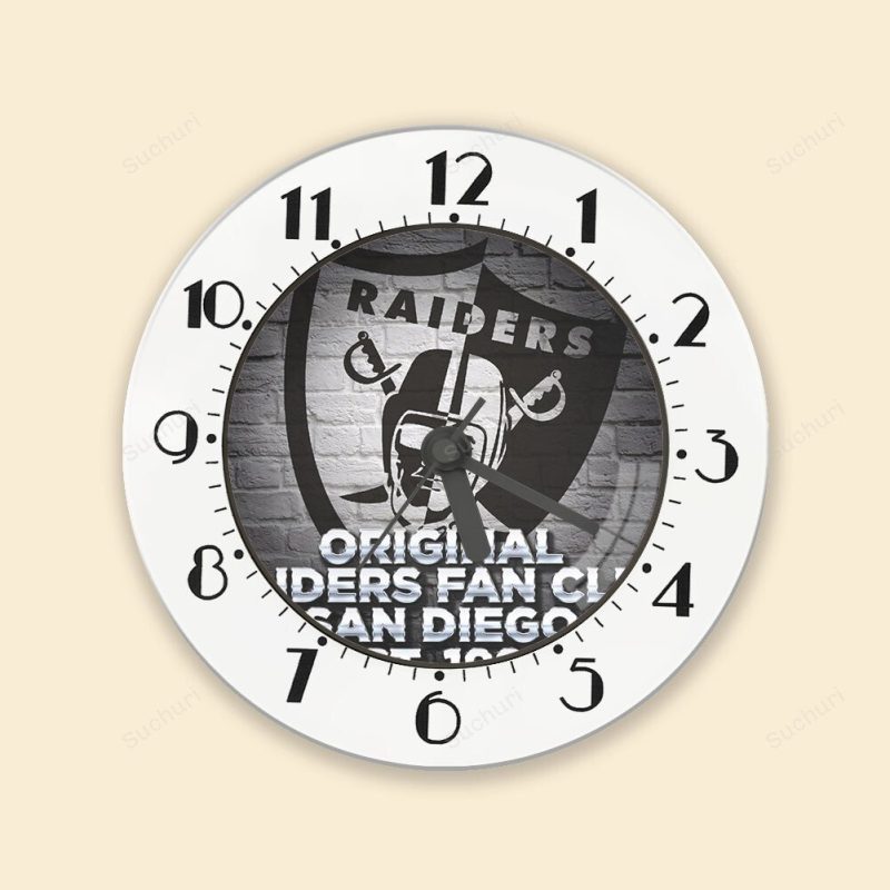 Las Vegas Raiders Fan Est 1983 Alarm Clock