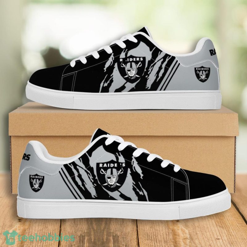 NFL Las Vegas Raiders Fans Stan Smith Low Top Skate Shoes