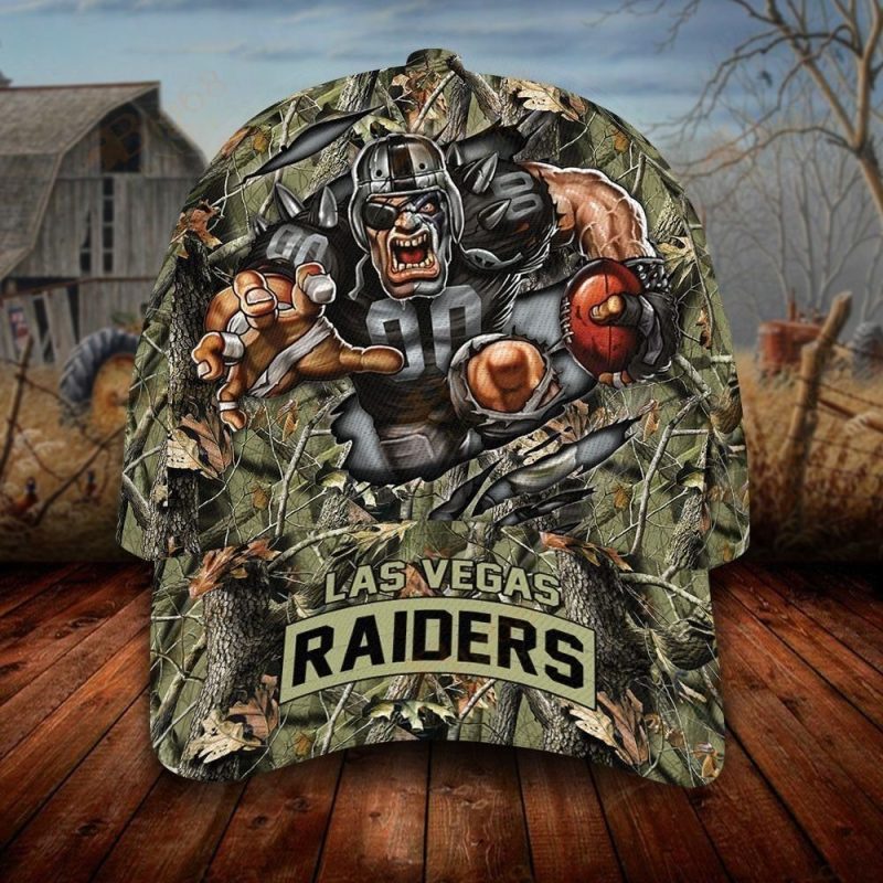 NFL Las Vegas Raiders Realtree Camo Classic Cap - Raidersfanworld.com