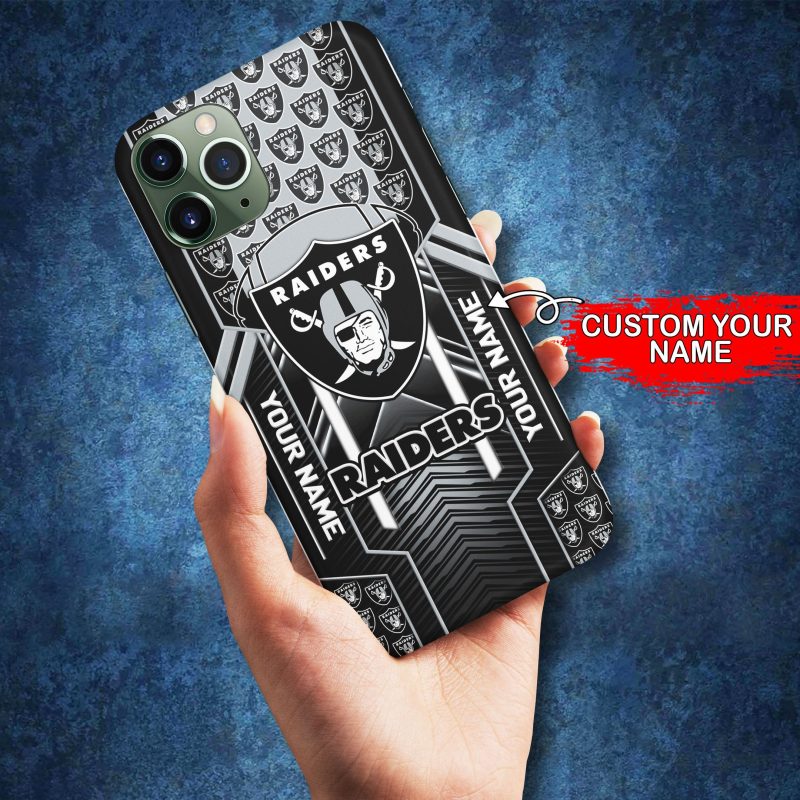 Oakland Raiders NFL Glass Phone Case Trending - Raidersfanworld.com