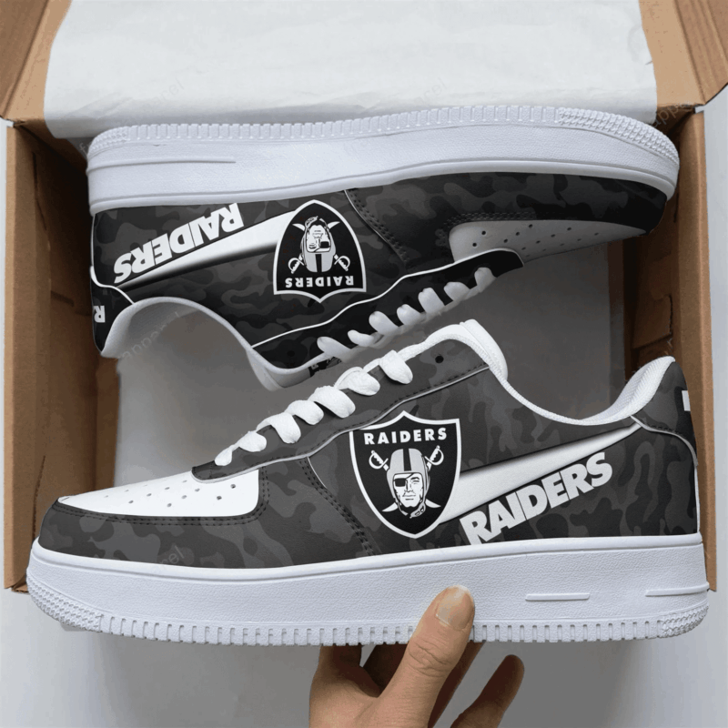 Air Force 1 Shoes Las Vegas Raiders Team Air Sneakers 59RB-NAF