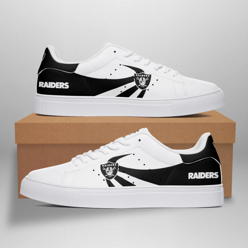 Arcticfootwear Las Vegas Raiders Skate Stan Shoes Sneakes For Men And Women
