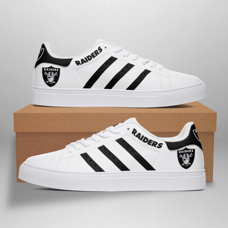 Arcticfootwear Las Vegas Raiders Skate Stan Shoes Sneakes For Men And Women