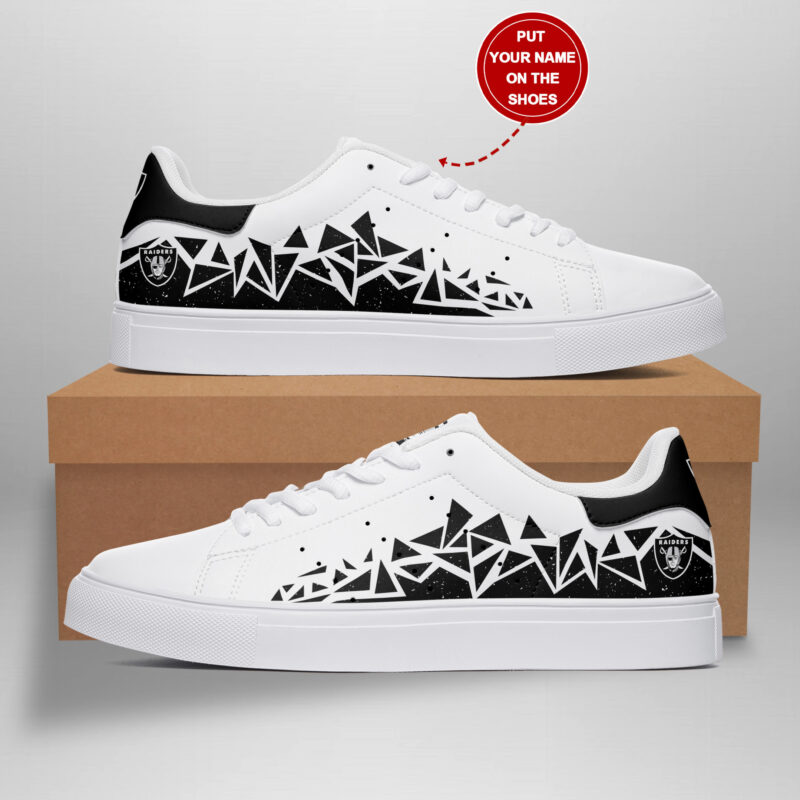 Arcticfootwear Las Vegas Raiders Skate Stan Shoes Sneakes For Men And Women
