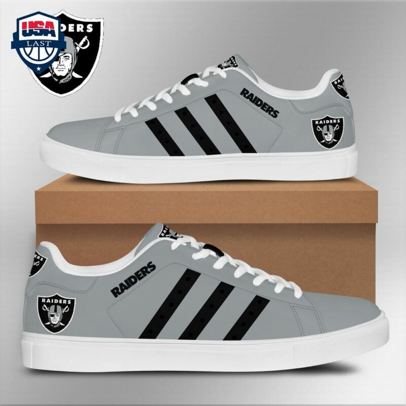Arcticfootwear Las Vegas Raiders Skate Stan Shoes Sneakes For Men And Women