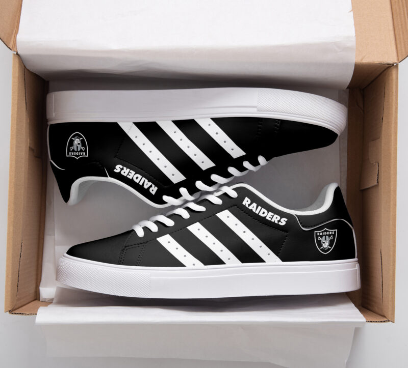 Arcticfootwear Las Vegas Raiders Skate Stan Shoes Sneakes For Men And Women