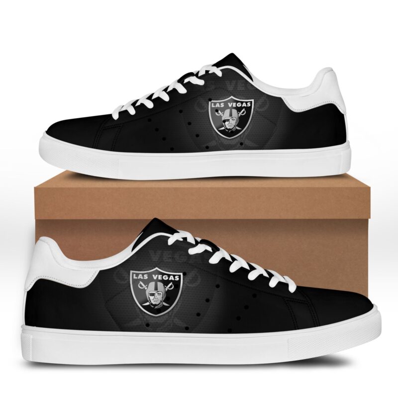 Arcticfootwear Las Vegas Raiders Skate Stan Shoes Sneakes For Men And Women