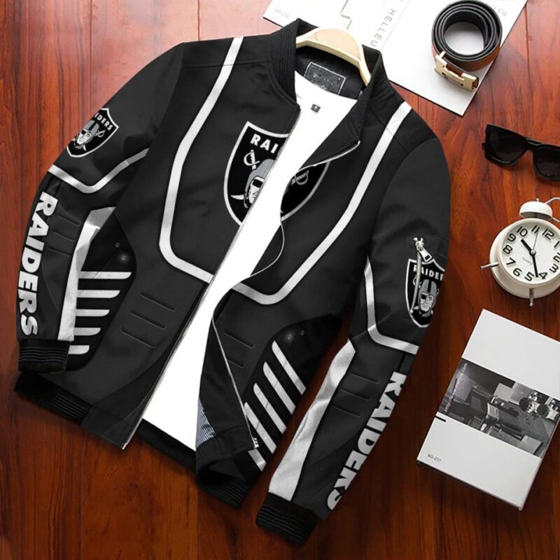Las Vegas Raiders Bomber Jacket BG175 - Raidersfanworld.com