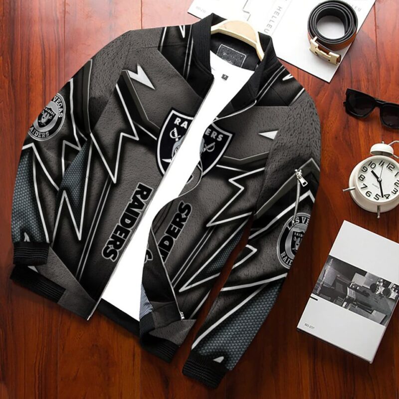 Las Vegas Raiders Bomber Jacket BG211 - Raidersfanworld.com