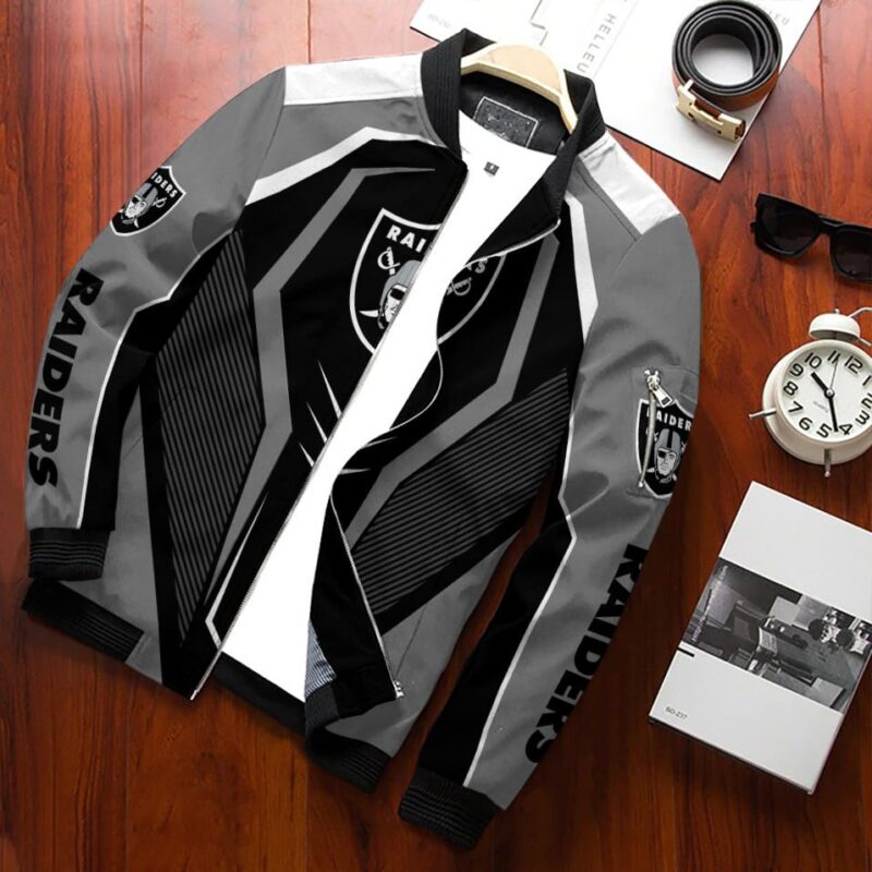 Las Vegas Raiders Bomber Jacket BG223 - Raidersfanworld.com