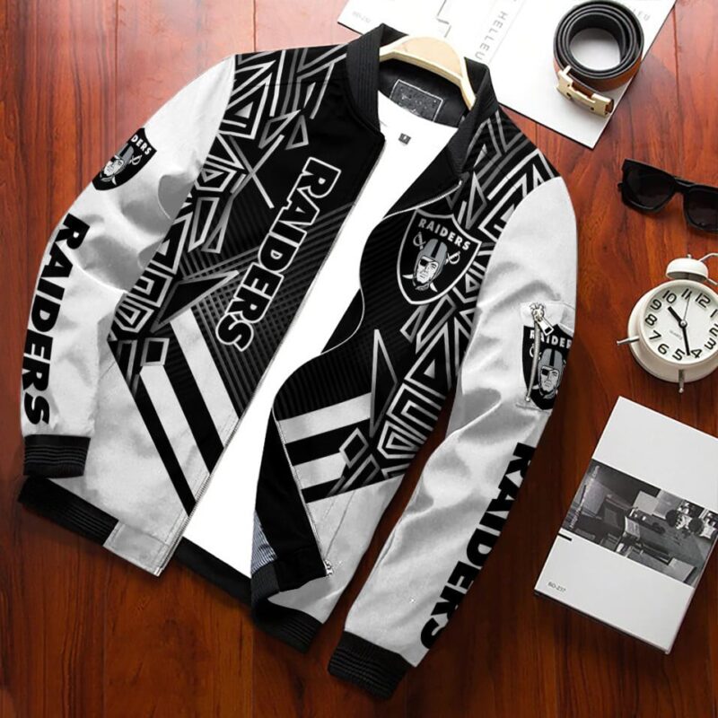 Las Vegas Raiders Bomber Jacket BG265 - Raidersfanworld.com