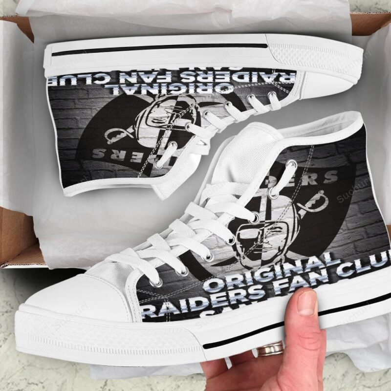 Las Vegas Raiders Fan Est 1983 High Top Shoes