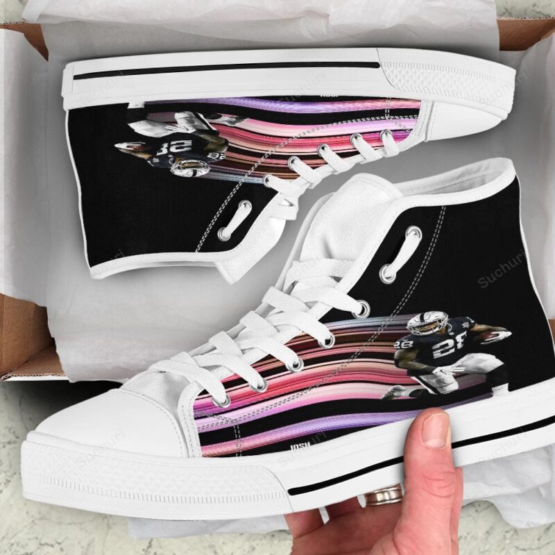 Las Vegas Raiders Josh Jacobs 28 v4 High Top Shoes
