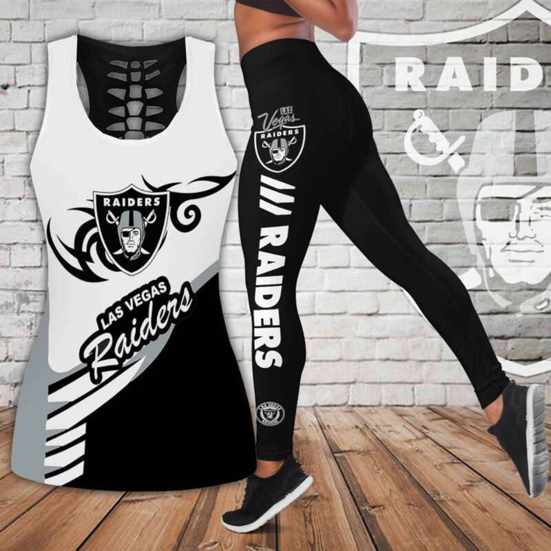 Las Vegas Raiders Leggings/ Tank Top Limited 016
