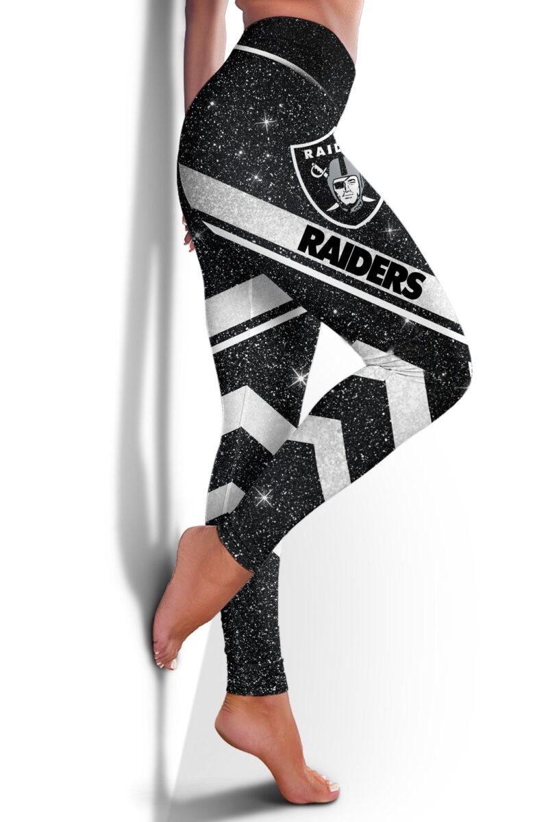 Las Vegas Raiders Limited Edition 3D Printed Legging - Raidersfanworld.com