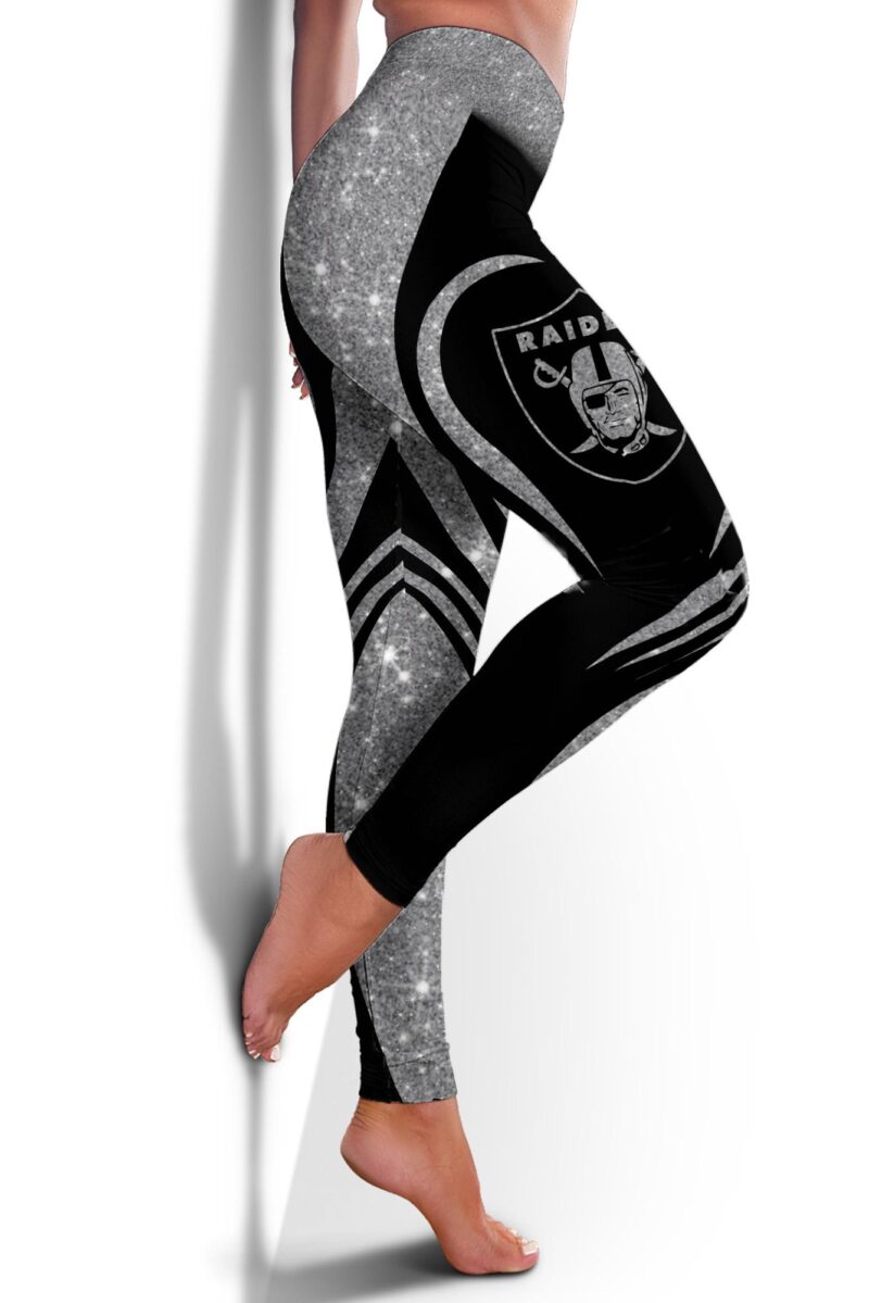 Las Vegas Raiders Limited Edition 3D Printed Leggings - Raidersfanworld.com