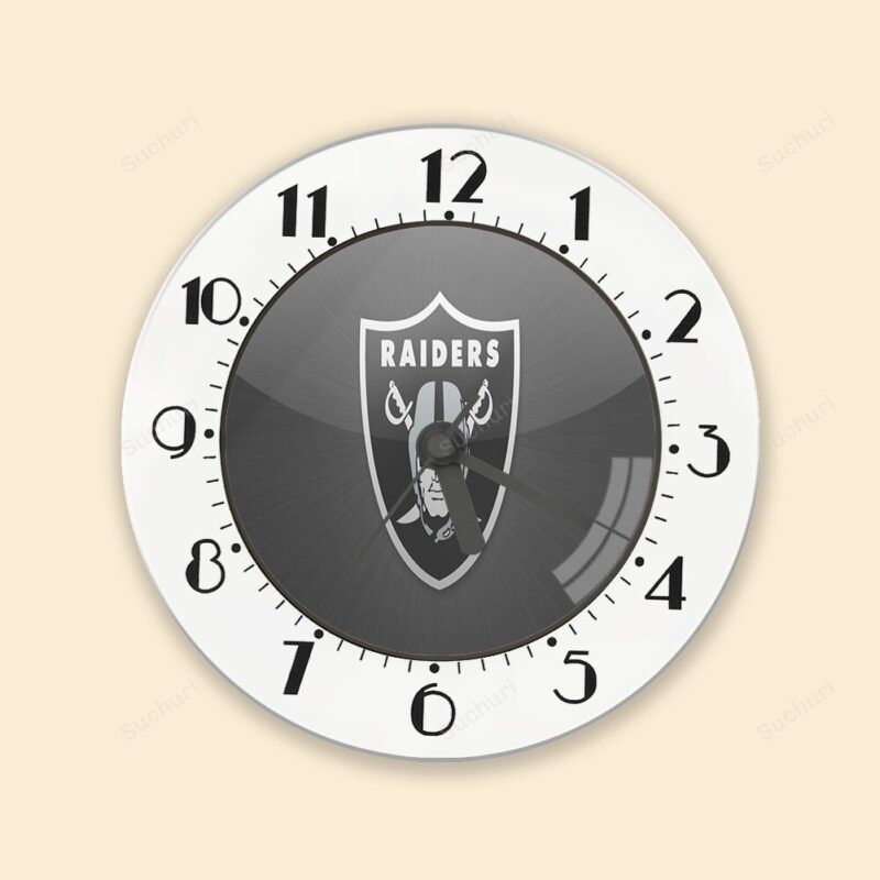 Las Vegas Raiders Logo Art10 Alarm Clock