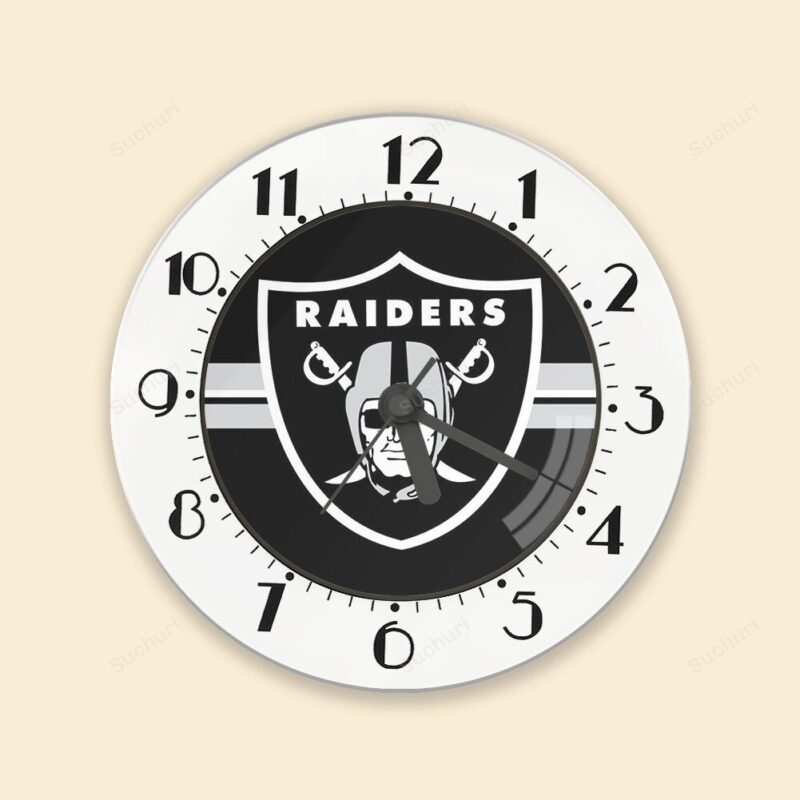 Las Vegas Raiders Logo Art24 Alarm Clock