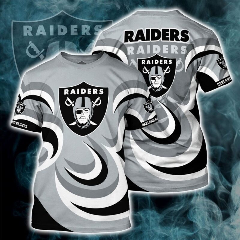 Las Vegas Raiders Men Women Tshirt 3D Custom NFL