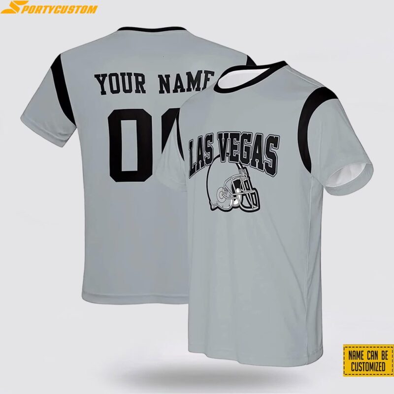 Las Vegas Raiders Nfl 3D All Over Printed T Shirts Custom Name And Number Shirts For Cool Fans
