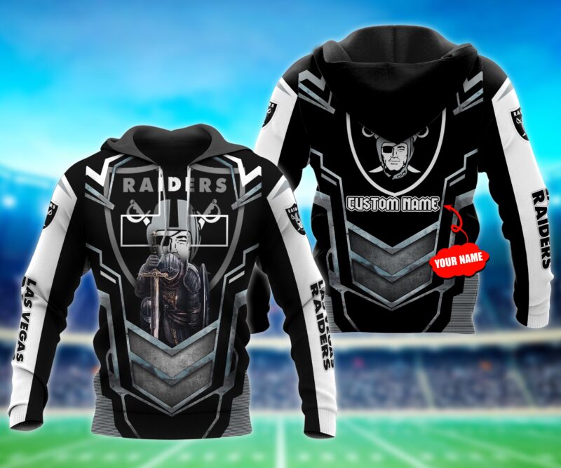 Las Vegas Raiders Nfl 3D Hoodie Personalized Jesus - Raidersfanworld.com