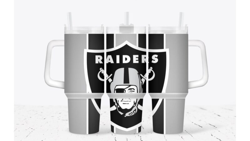 Las Vegas Raiders NFL Custom Stanley Cup 40 oz 30 oz Tumbler With Handle | StormMerch
