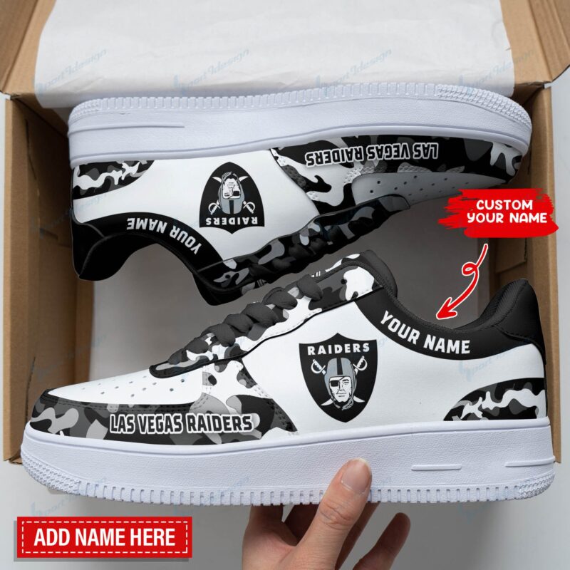 Las Vegas Raiders Personalized AF1 Shoes BG119