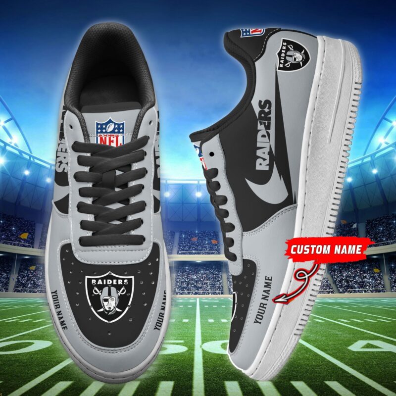 Las Vegas Raiders Personalized AF1 Shoes BG216