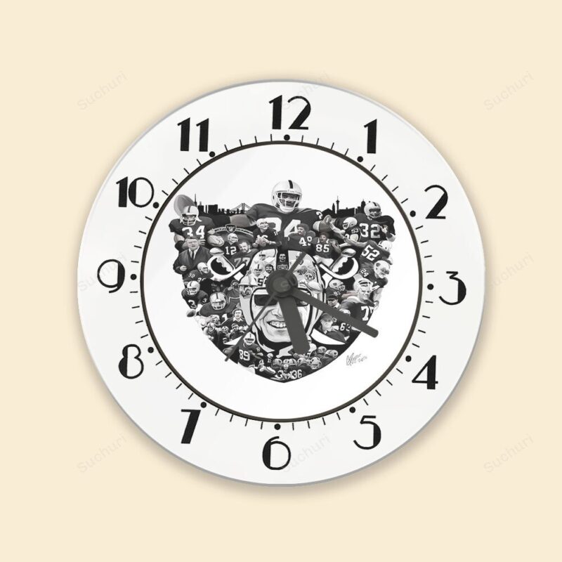 Las Vegas Raiders Team Winning2 Alarm Clock