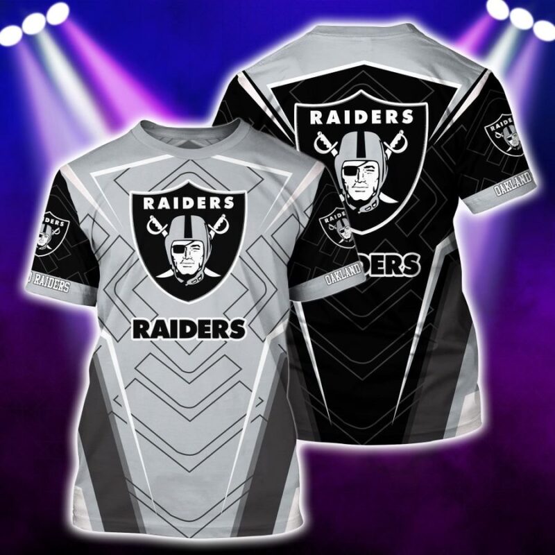 Las Vegas Raiders Tshirt 3D Print Men Women - Raidersfanworld.com
