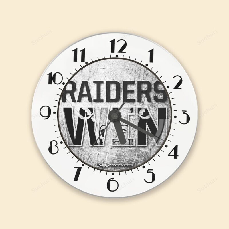 Las Vegas Raiders Win Metal Alarm Clock