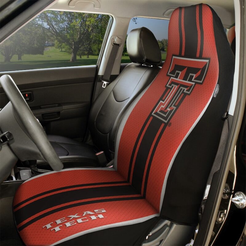 NCAA Texas Tech Red Raiders Car Seat Covers Hit the Road with Panache - Siblinglove