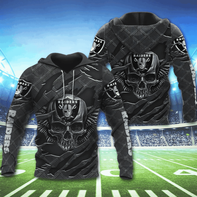 Nfl Las Vegas Raiders 3d Shirt Hoodie - Raidersfanworld.com