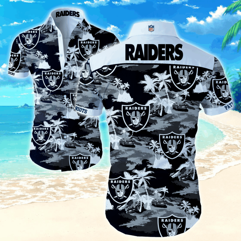 NFL Las Vegas Raiders Hawaiian shirt - Raidersfanworld.com