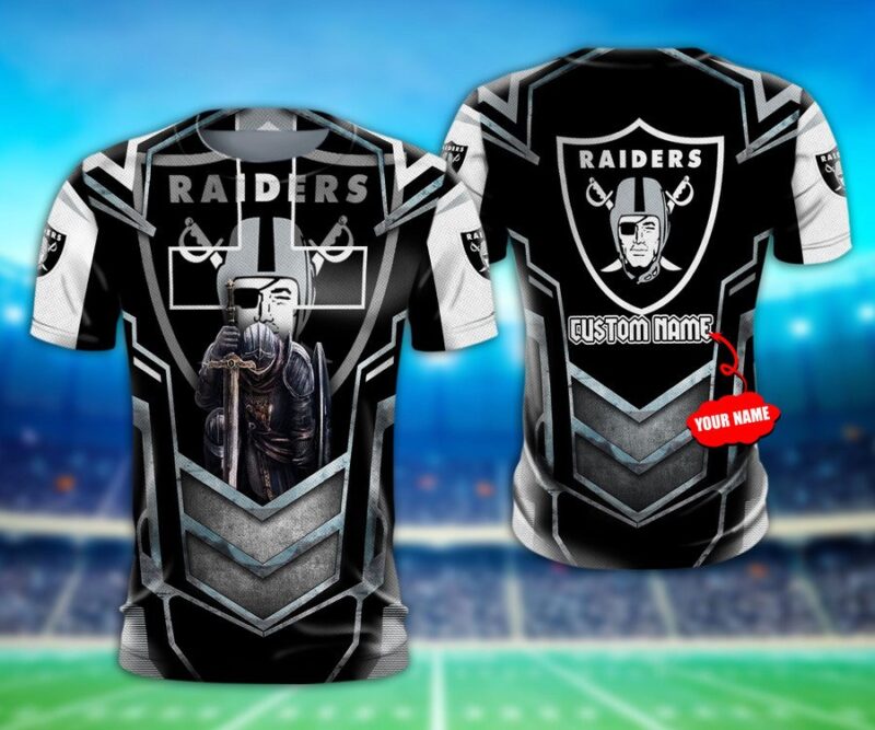NFL Las Vegas Raiders Men Women Tshirt 3D Print For Fans - Raidersfanworld.com
