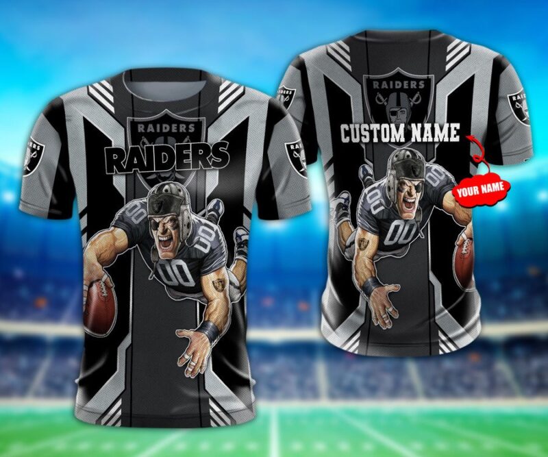 NFL Las Vegas Raiders Men Women Tshirt 3D Print Trending - Raidersfanworld.com