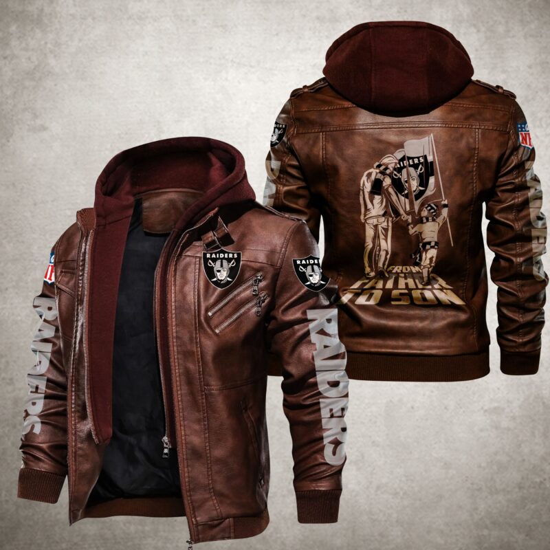NFL Oakland Raiders 3D Jacket From Father And Son