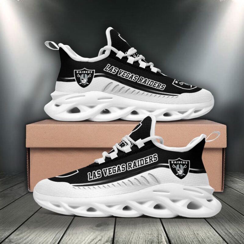 NFL Raiders Custom Running Sneaker - Raidersfanworld.com