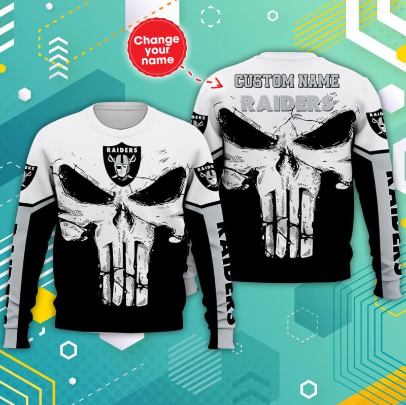 Oakland Raiders Fan Sweatshirts Custom Trending - Raidersfanworld.com